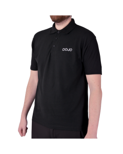 Unisex Black Polo Shirt