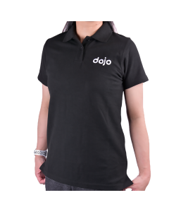 Women's Black Polo Shirt 